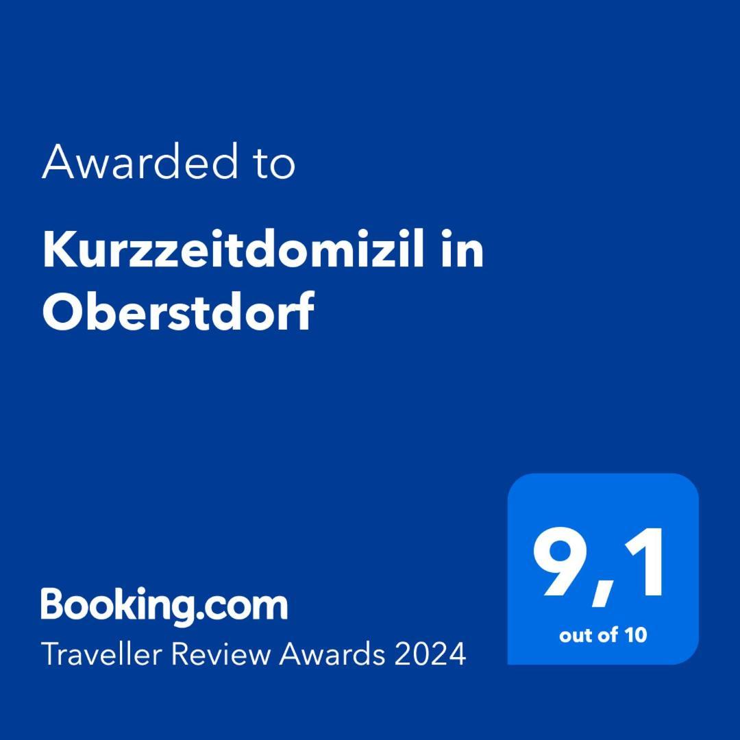 Kurzzeitdomizil In Oberstdorf Apartment Ngoại thất bức ảnh